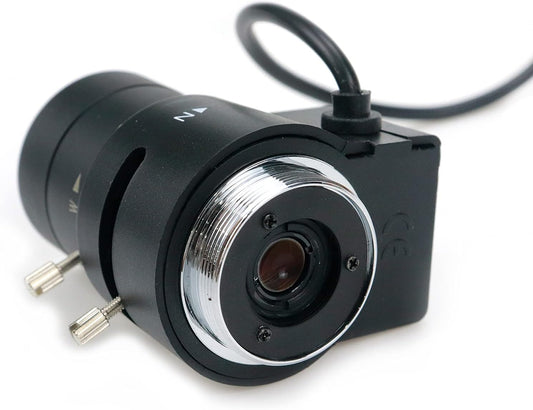 Dahszhi 5-50mm 1/3" F1.6 Format Aperture CS Mount DC Auto Varifocal IR CCTV Lens for Box Body Camera
