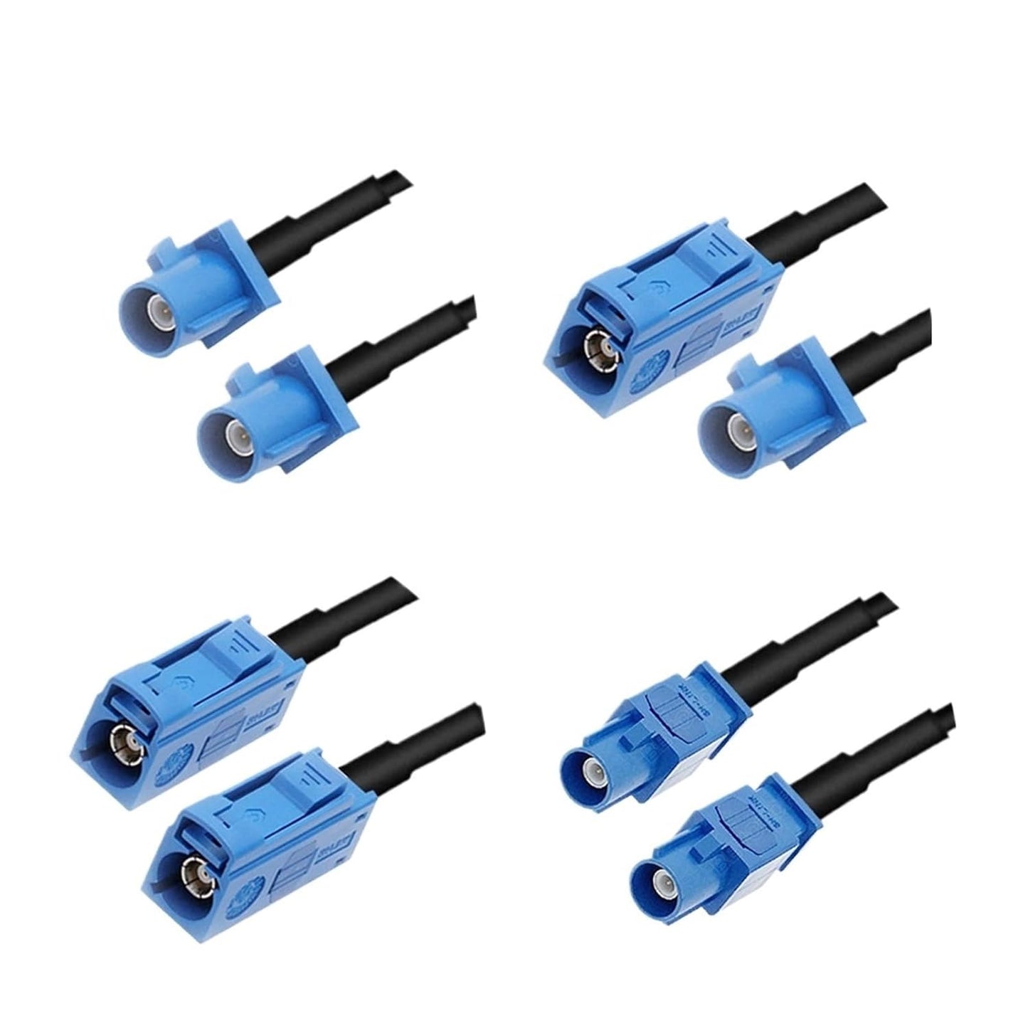 lowmountainswere RG174 M,15CM) Fakra C Male/Female Cable Extension Cord Coaxial Pigtail for Car Telematics