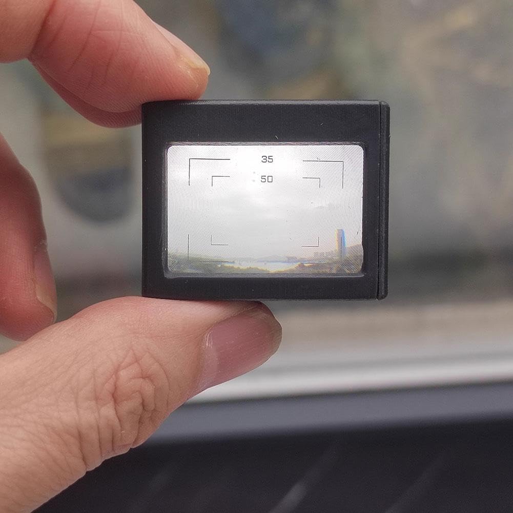 Generic 28mm Optical Waist Level Viewfinder, Replacement Camera External Optical Viewfinder Waist Level Finder