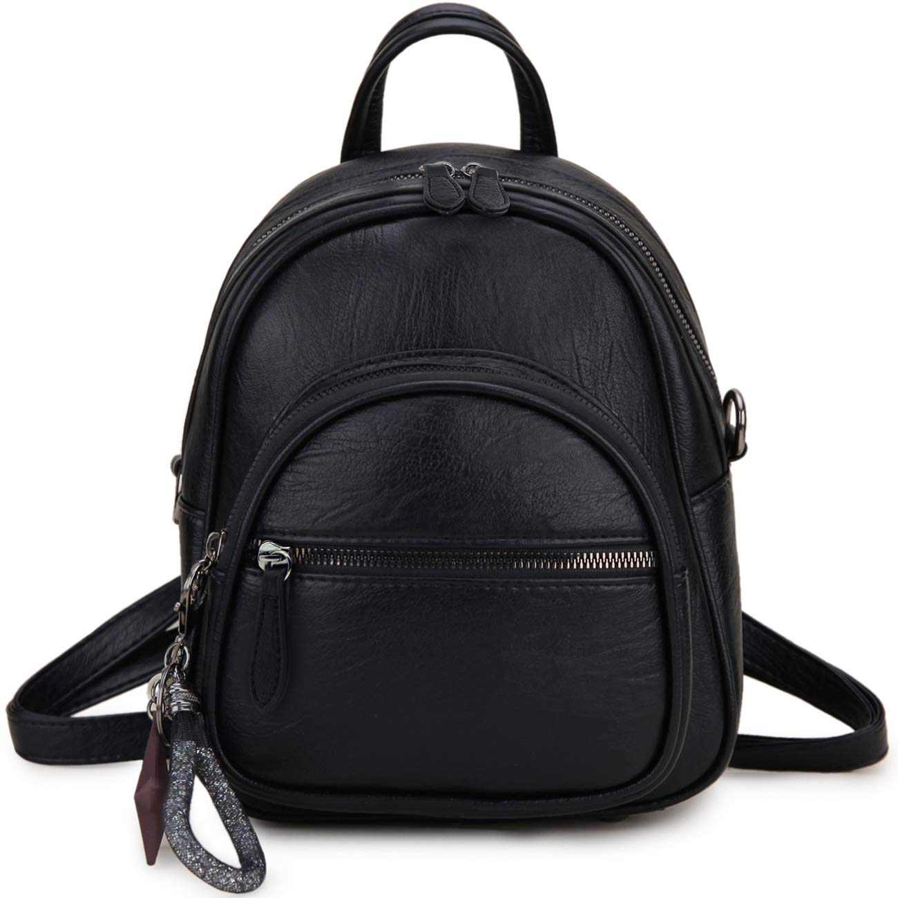 VX VONXURY Mini Backpack Purse,Small Convertible Backpack for Women Ladies with Detachable Straps