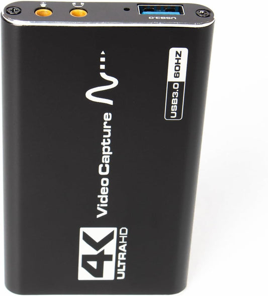 MOUDOAUER 3.0 4K 1080P 60HZ Capture and Stream Video Recorder Grabber, HDMI to USB Video Capturer for Game Recording