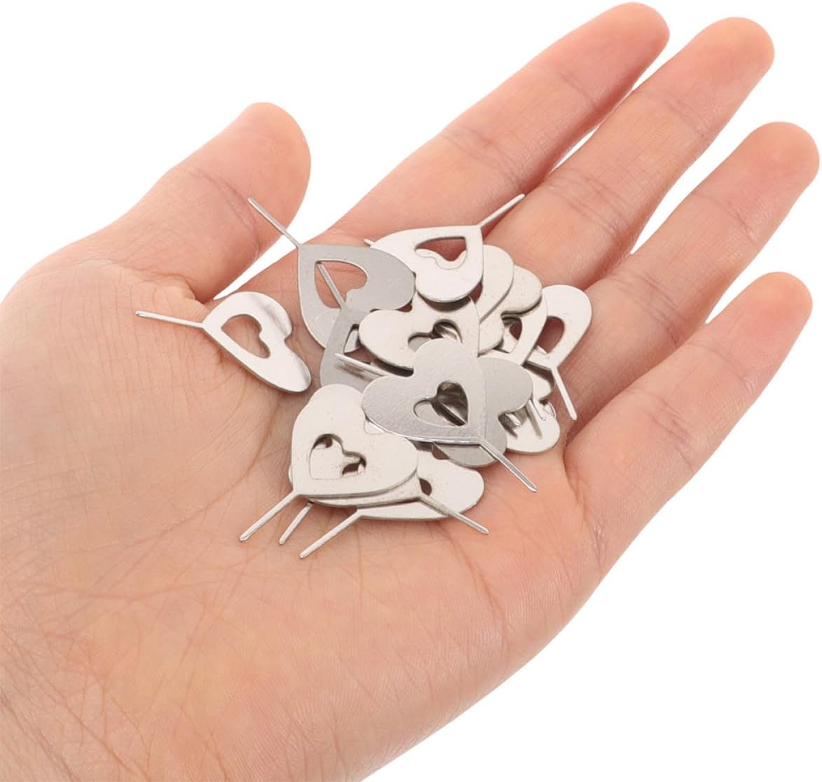 200pcs Mobestech Sim Card Removal Tool Universal Phone Sim Pin Ejector Stainless Steel for Smartphones and Tablets