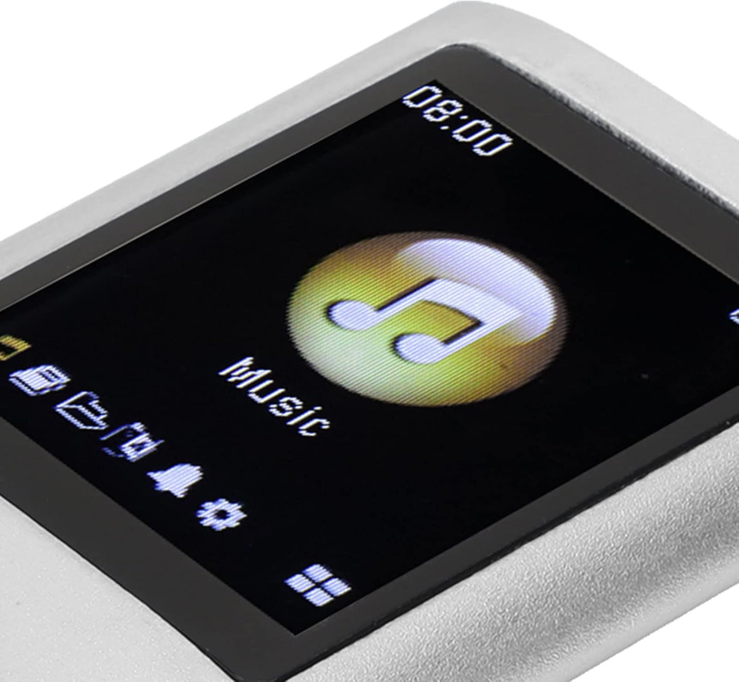 ASHATA MP4 MP3 MP4 1.8 Inch Player, Portable Lossless Player Support Memory Cards Student Slim LCD Screen, Supports