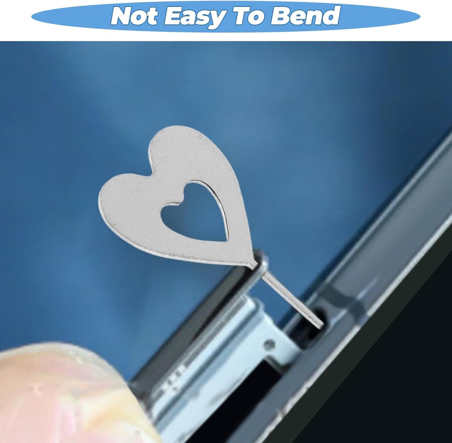 100pcs Sim Card Removal Pin and Mobile Phone Card Ejector Tool, Universal Sim Tray Opening Needles for Smartphone