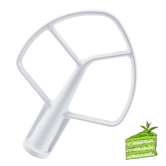 K5AB K5SS Flat Beater Replacement/K5AB K5SS Coated Flat Beater for 5-Qt Bowl-Lift Stand Mixers of 9707670 W10807813 PS983355 AP3881259 Mixer Beaters Replacement,Fit Model KSM50 KSM5 KSM450 by Sikawai