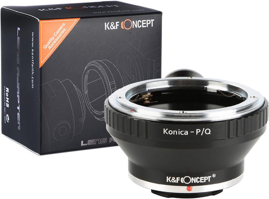 Q-S1 Q10 Q7 K&F Concept Lens Mount Adapter with Tripod for Konica AR Lens to Pentax Q DSLR Camera Camera Body