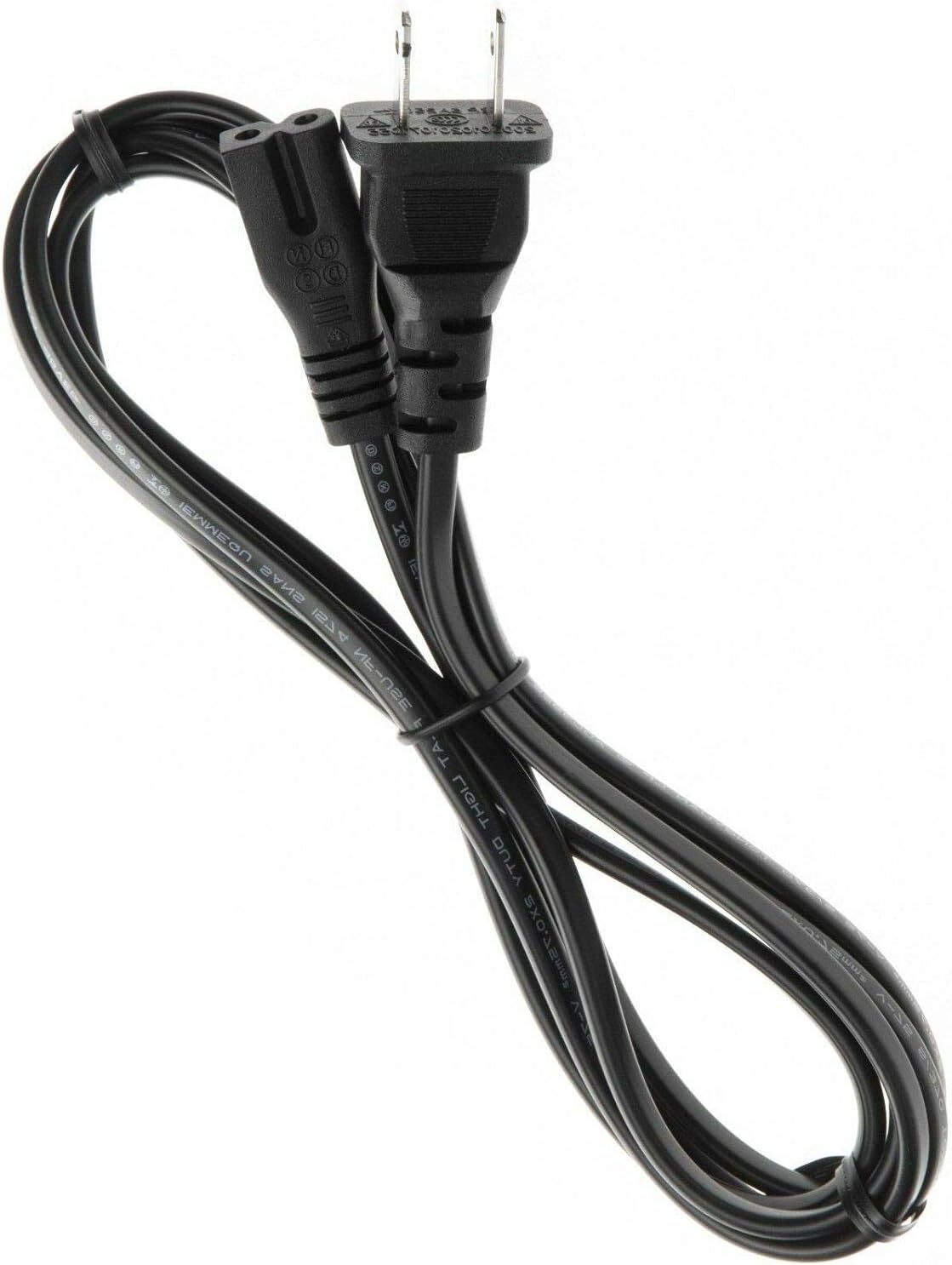 BestCH NPB-428 NPB428 Cassette MP3/CD AC in Power Cord Outlet Socket Cable Plug Lead for Naxa Portable AM/FM Stereo