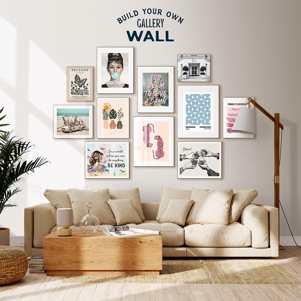 Luxury Wall Art For Women 11x14 - Fashion Wall Art for Girls - Designer Art - Glam Print for Women - Luxury Living Room Decor - Designer Living Room Decor - Glam Art