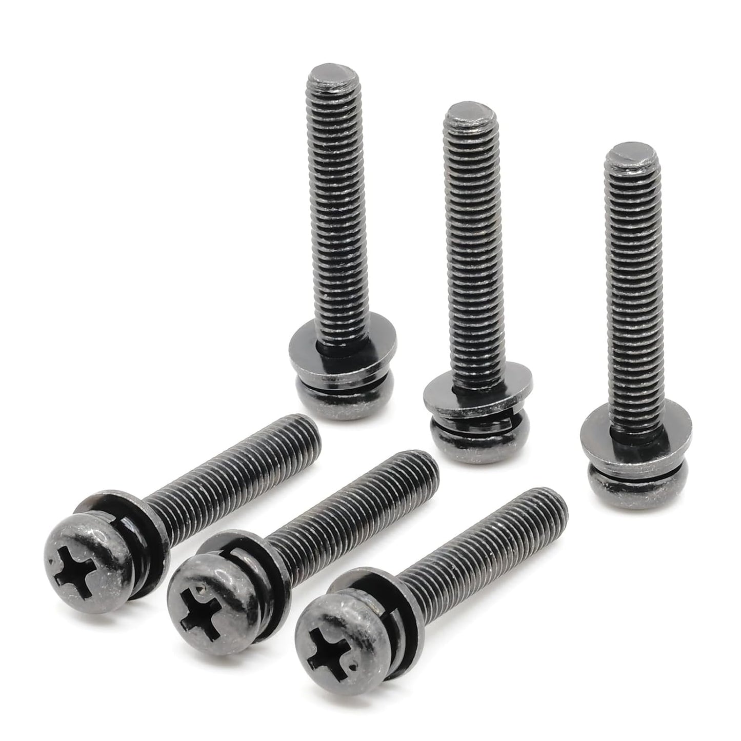 ReplacementScrews 75NANO80AUA 75 Inch NANO80 Set Stand Screws Compatible with LG - Series TV - Complete Feet/Legs Screw