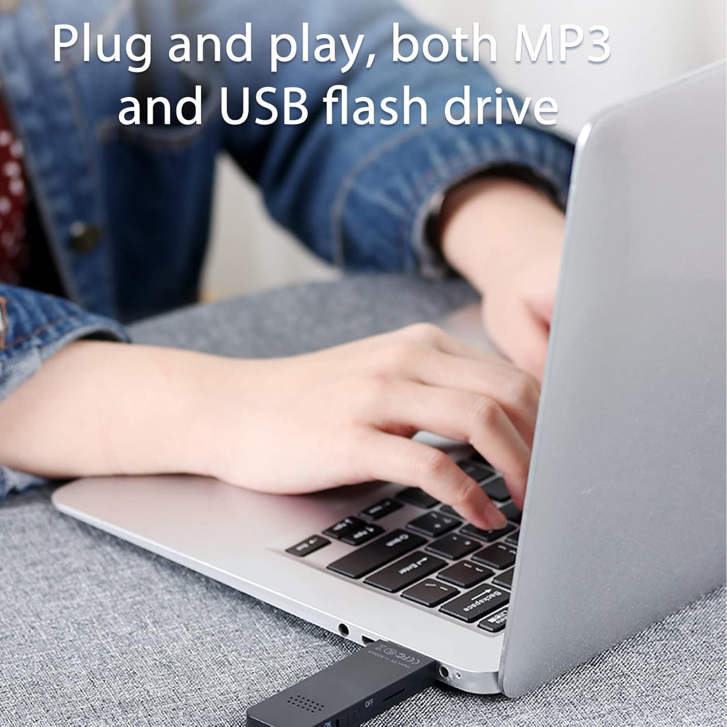 BAFOVY MP3 8GB 64GB MP3 Player with Speaker, Portable Lossless Music Player, Support Expansion, Long Battery Life Mini
