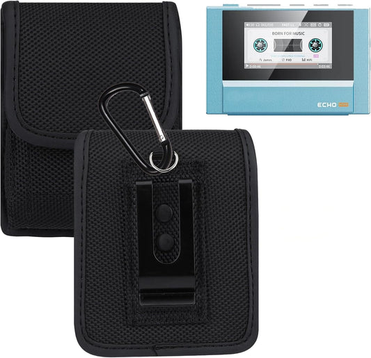 Covthch MP3 JM21 M21 MP3 Compatible with SnowSky/FiiO Echo Mini Player Holster Case, Nylon Pouch Holster with Belt Clip
