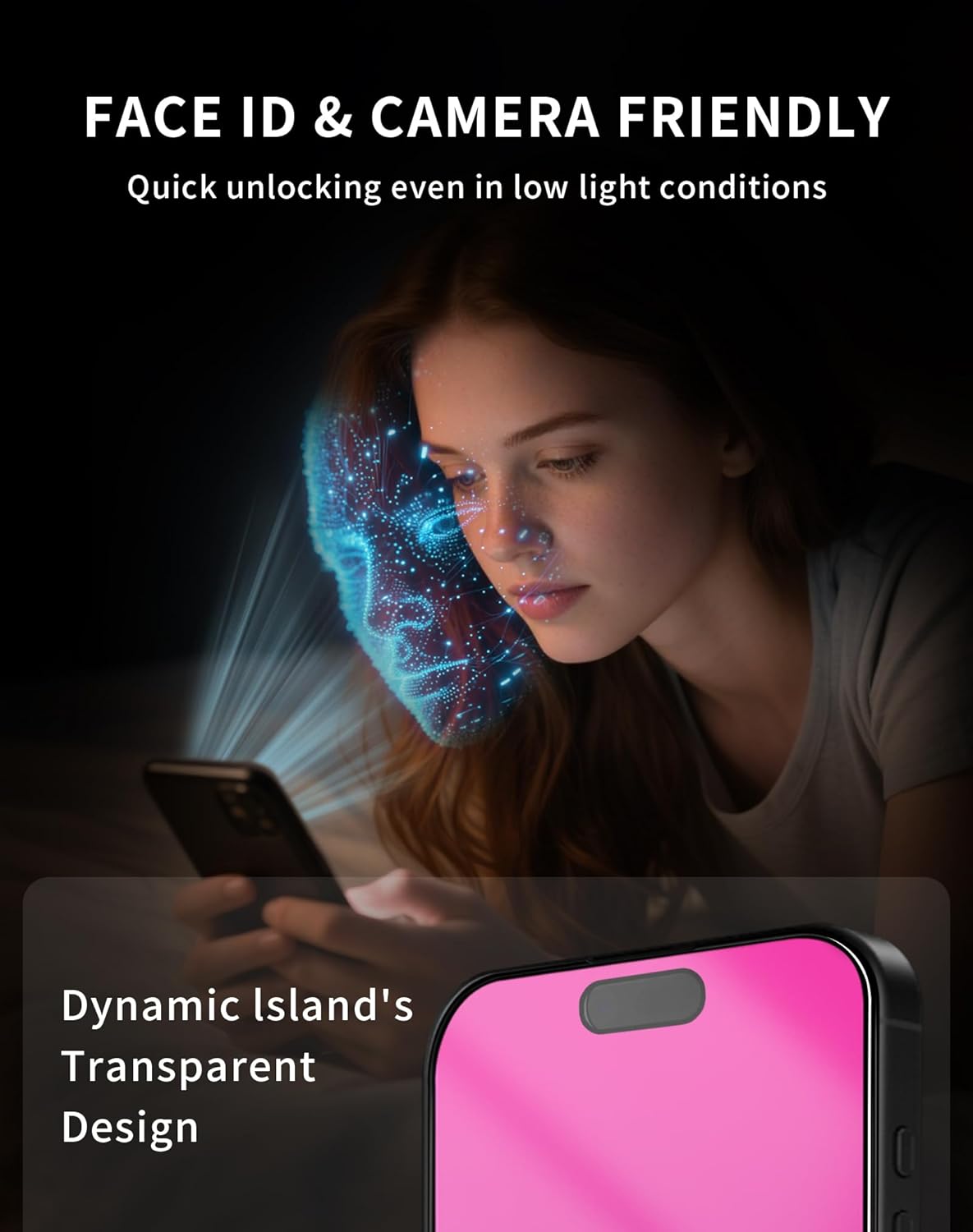 [2 Pack] 9H [6.5inch] Privacy Screen Protector for iPhone Air Tempered Glass Gradient Anti Spy Private Film Accessories