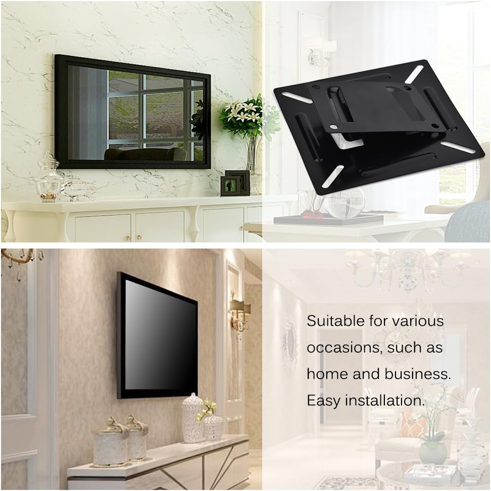 Focket 12-24 Inch Monitor Bracket,Wall-Mounted Stand Monitor Bracket Holder Save Space and of Visual Effects for LCD