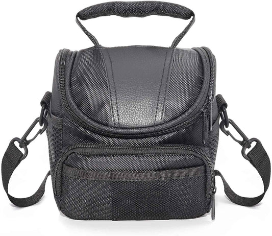 Compact Camera Bag for DSLR/SLR/Mirrorless Shockproof Shoulder Case with Buffer Sponge for Nikon, Canon, Sony, Pentax