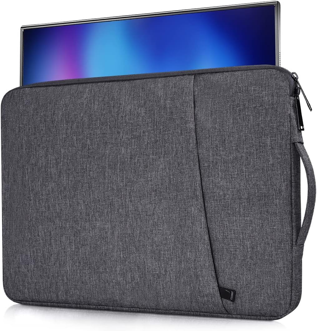 CaseDeer 17.3 Inch, Portable Monitor Case Carrying Computer Bag Compatible with ASUS ViewSonic Portable Monitor, Space