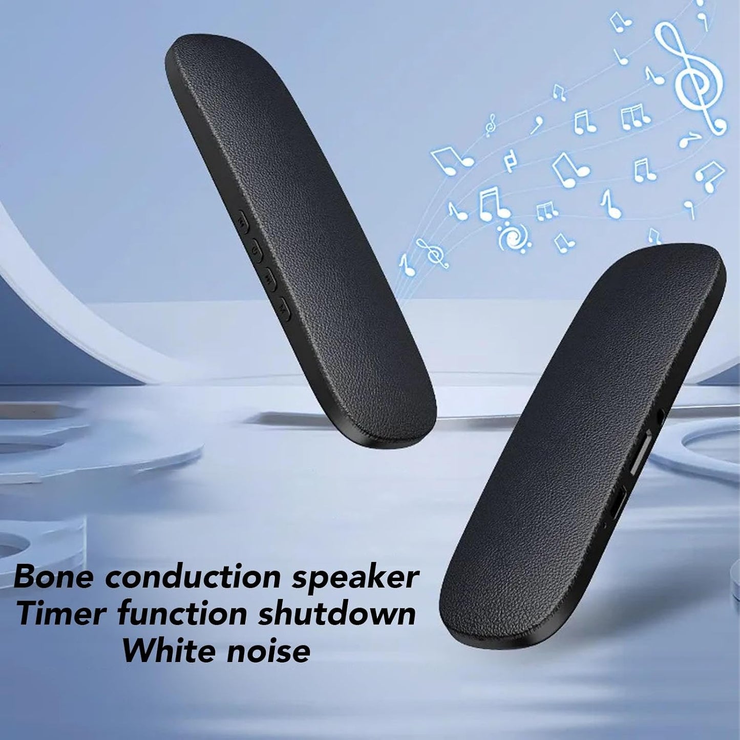 30 60 Portable Sleep Speaker, Bluetooth Pillow Speakers with White Noise, HiFi Stereo, Dual Timer Min, Under Pillow