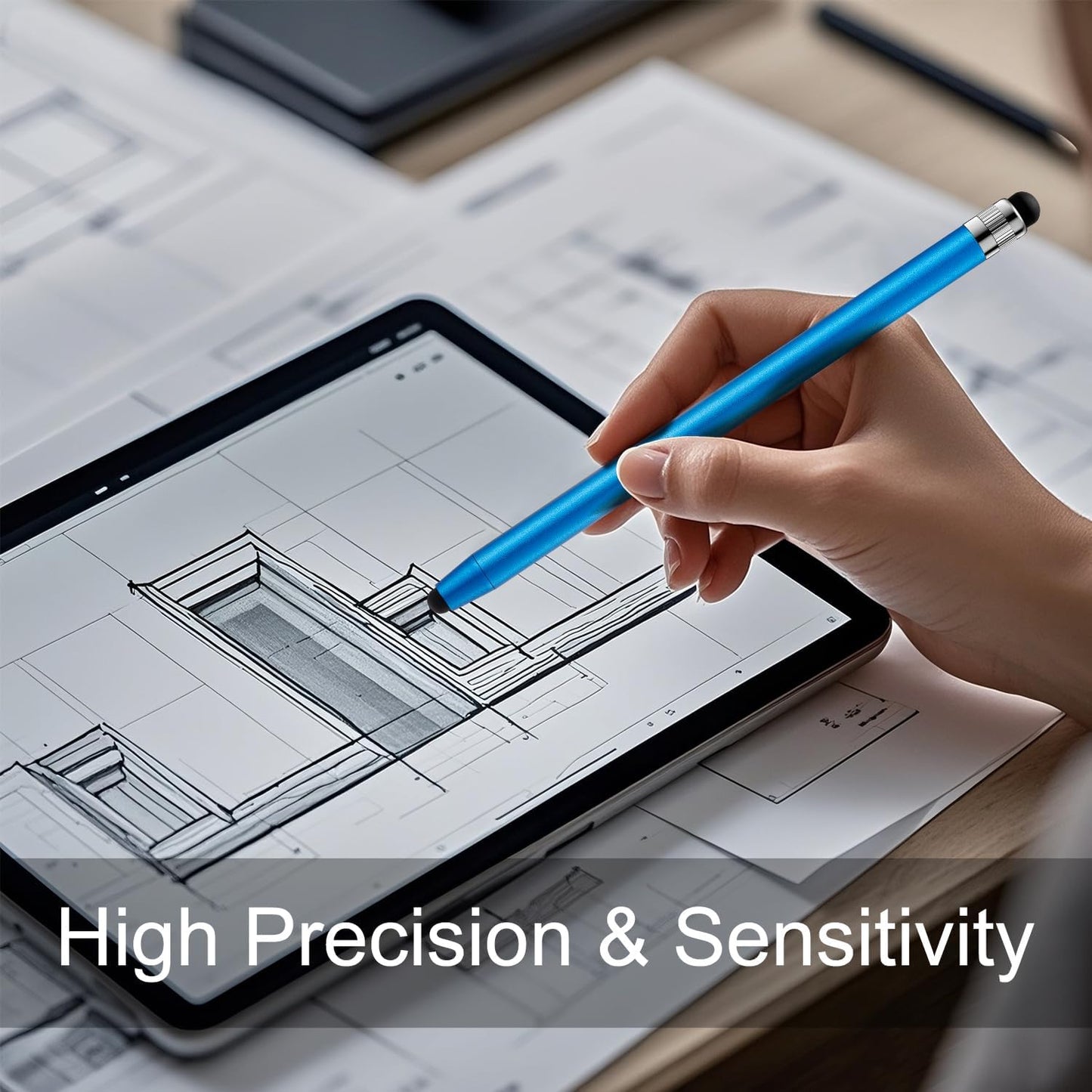 ChaoQ 6pcs Stylus Pen for Touchscreen, High Sensitivity and Precision Stylus Pen for iPad iPhone Android and All Touch