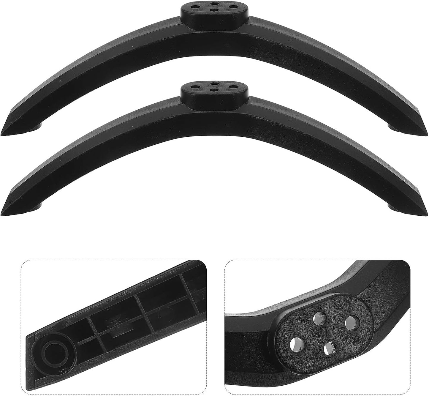 DIYEAH 50-inch Universal Tv Stand Bracket Pair with Screws for LED Televisions Replacement Tv Pedestal Riser Base