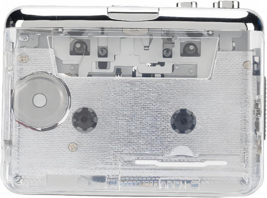 Cassette Cassette Cassette MP3 3.5mm Portable Tape Player, Stereo Surround Sound Tape Player, USB to Converter