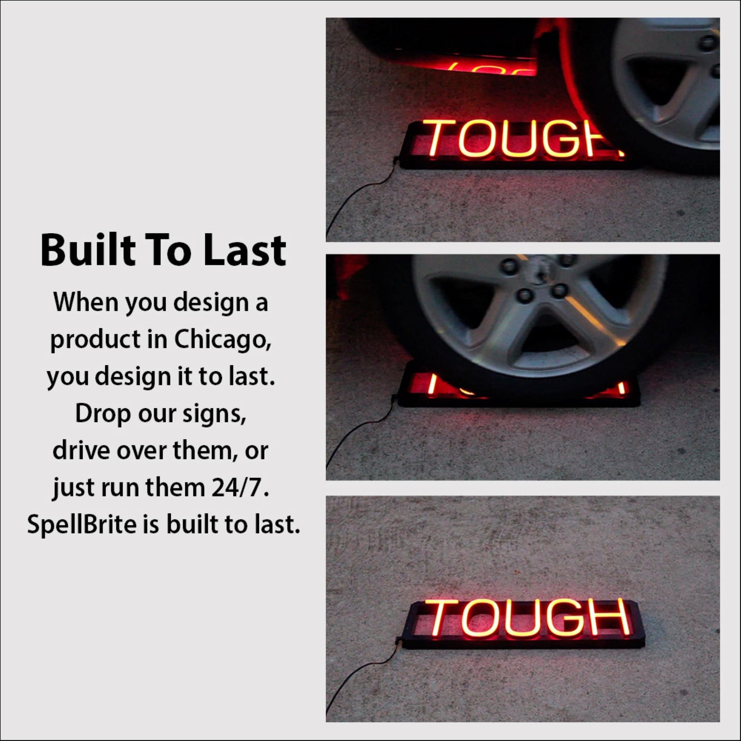 SpellBrite DISPENSARY Sign | Dispensary-Related Sign with Neon Look, Green LED Light Source | 36.7" x 6.3"