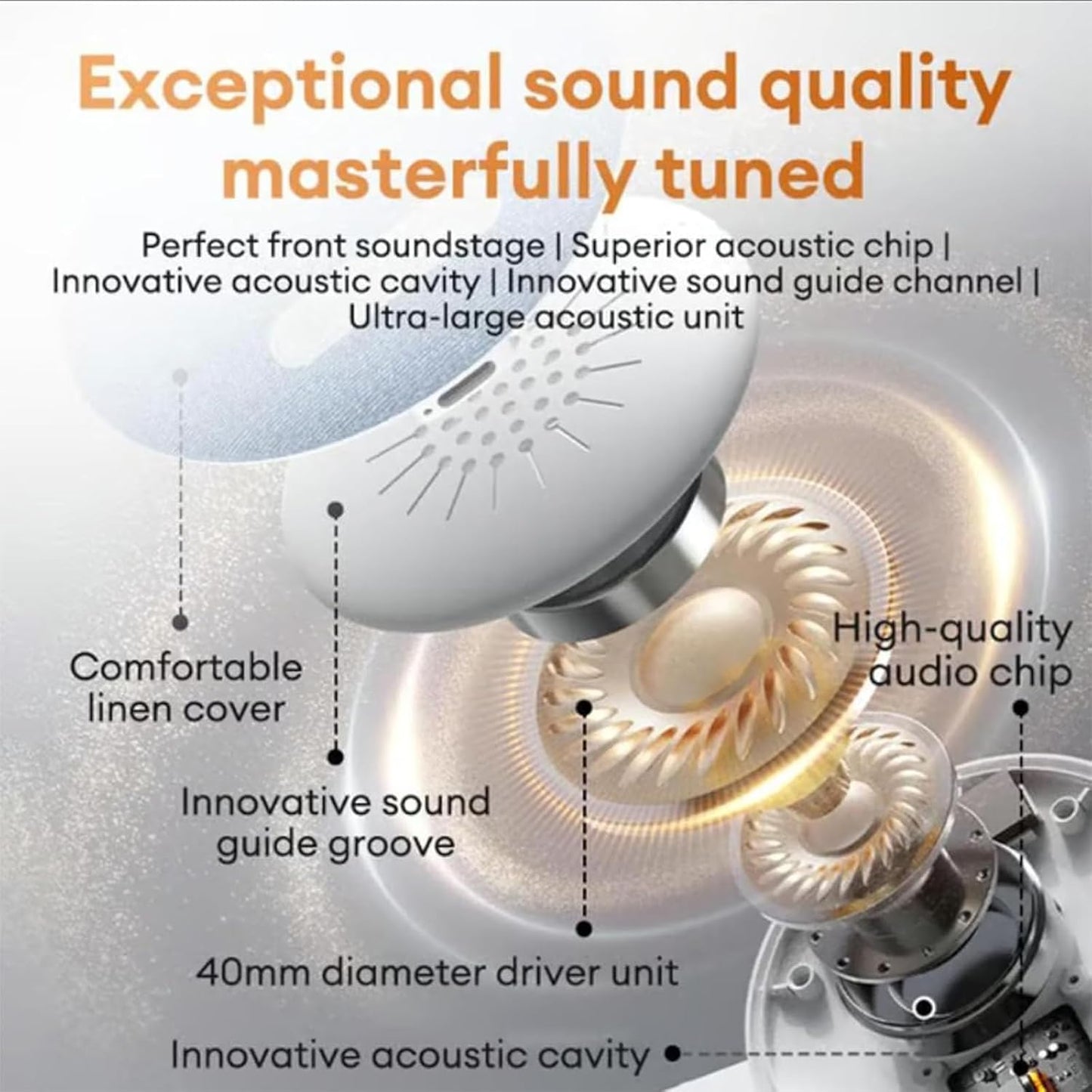 Siezrk (Mix-3) Bluetooth Pillow Speaker, Ultra-Thin Bluetooth Sleep Aid Speaker with Timer, Private Sleep Headphones
