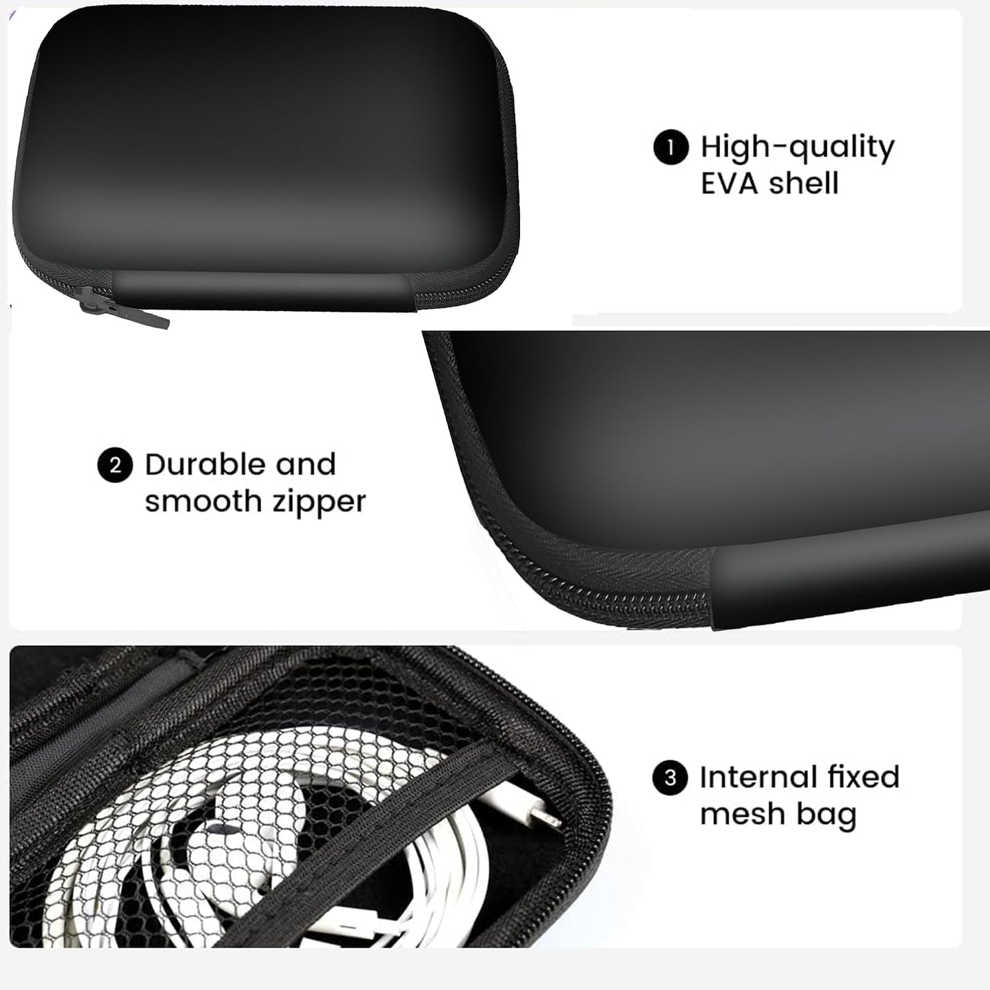 Lamshaw MP3 G5 5" MP3 G5 5" mp3) Compatible with PECSU Player Case, Durable EVA Carrying Case, Shockproof & Lightweight
