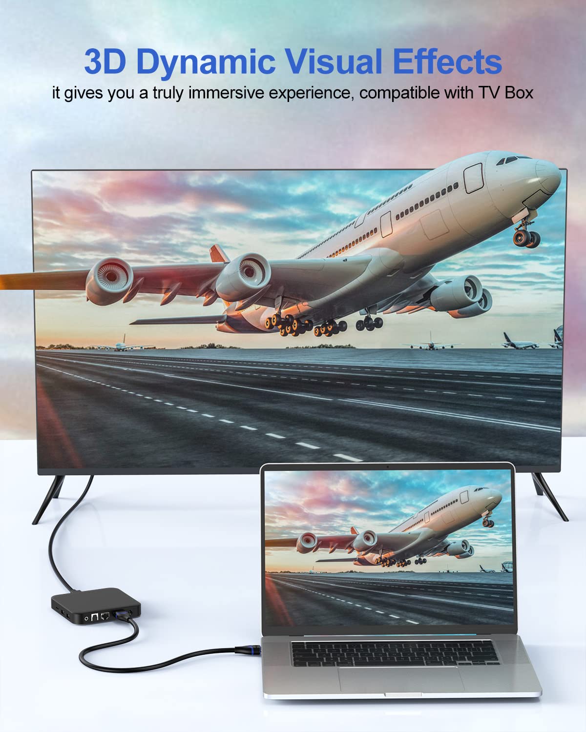 4K 6 inch 5-Pack, 0.5FT 2.0(4K@60Hz, 2K@144Hz, 1080P@120Hz, 18Gbps, 3D, 2.2, PS4/PS5, Short HDMI Cable HDMI Cord High