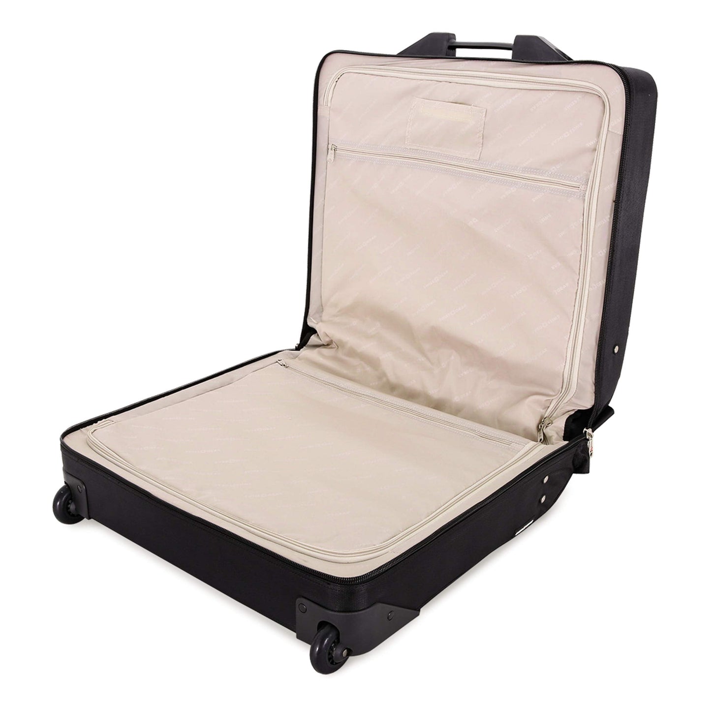 SwissGear 7895 Premium Rolling Garment Bag, Bonus Hanging Feature, Men's and Women's, 24-Inch Luggage - Black