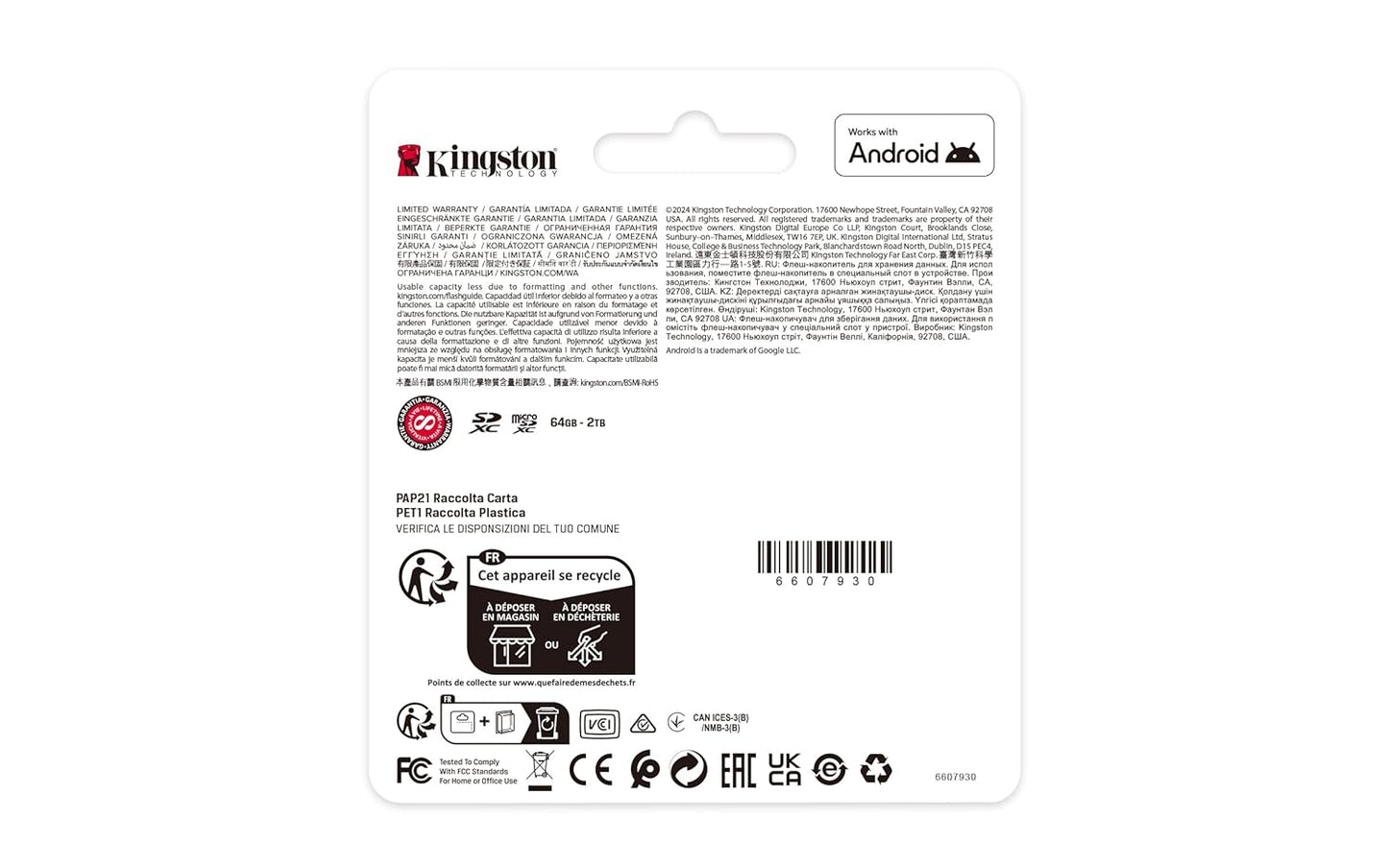 Kingston 256GB 150MB/s 10, U1, V10, A1 SDCS3/256GB Canvas Select Plus microSD Card | Up to | Class UHS-I, |