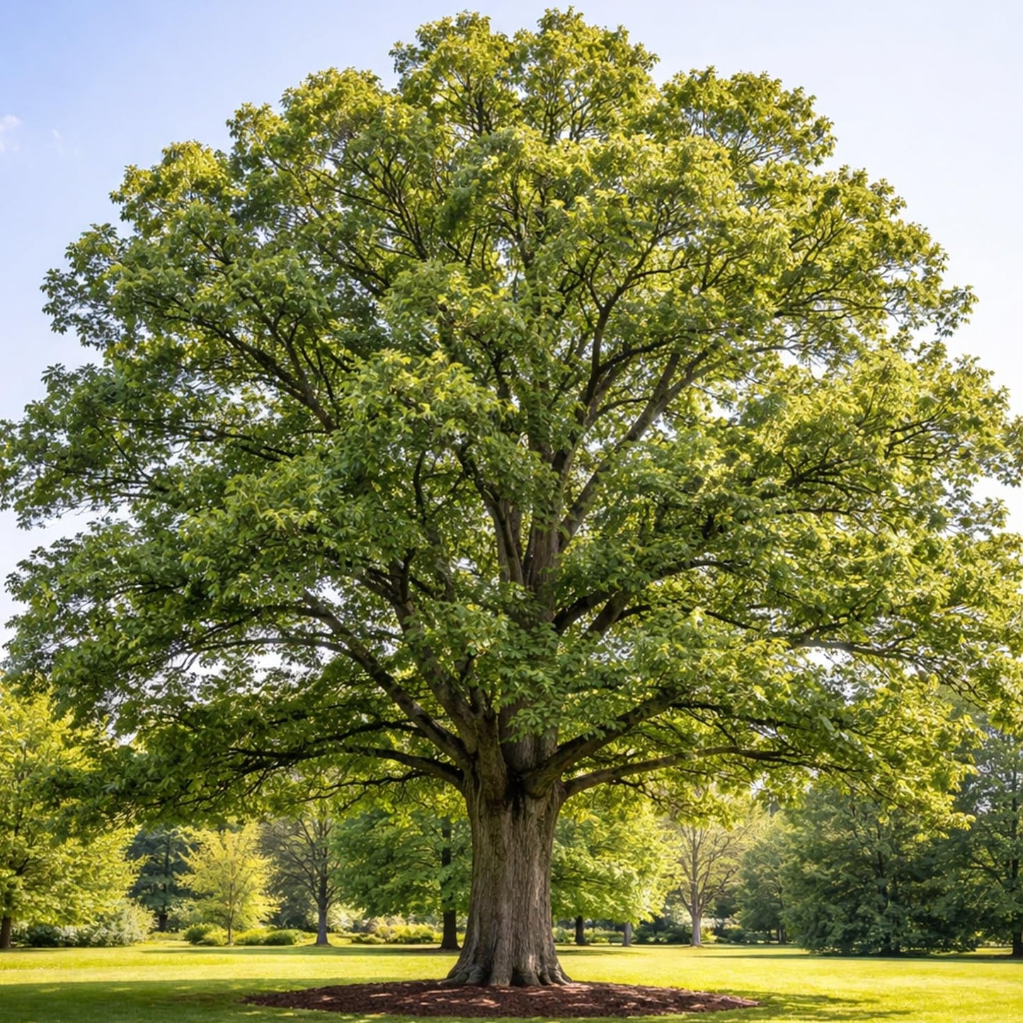 3 Bur Oak Tree Live Plants (Quercus macrocarpa) – Hardy Native Shade Tree – Fast Growing Long-Lived Oak – Large Landscape & Wildlife Tree – Rooted Starter Sapling