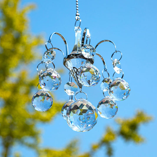 Crystals Ball Prisms Sun Catchers Hanging Ornament Hanger Rainbow Maker with Hook