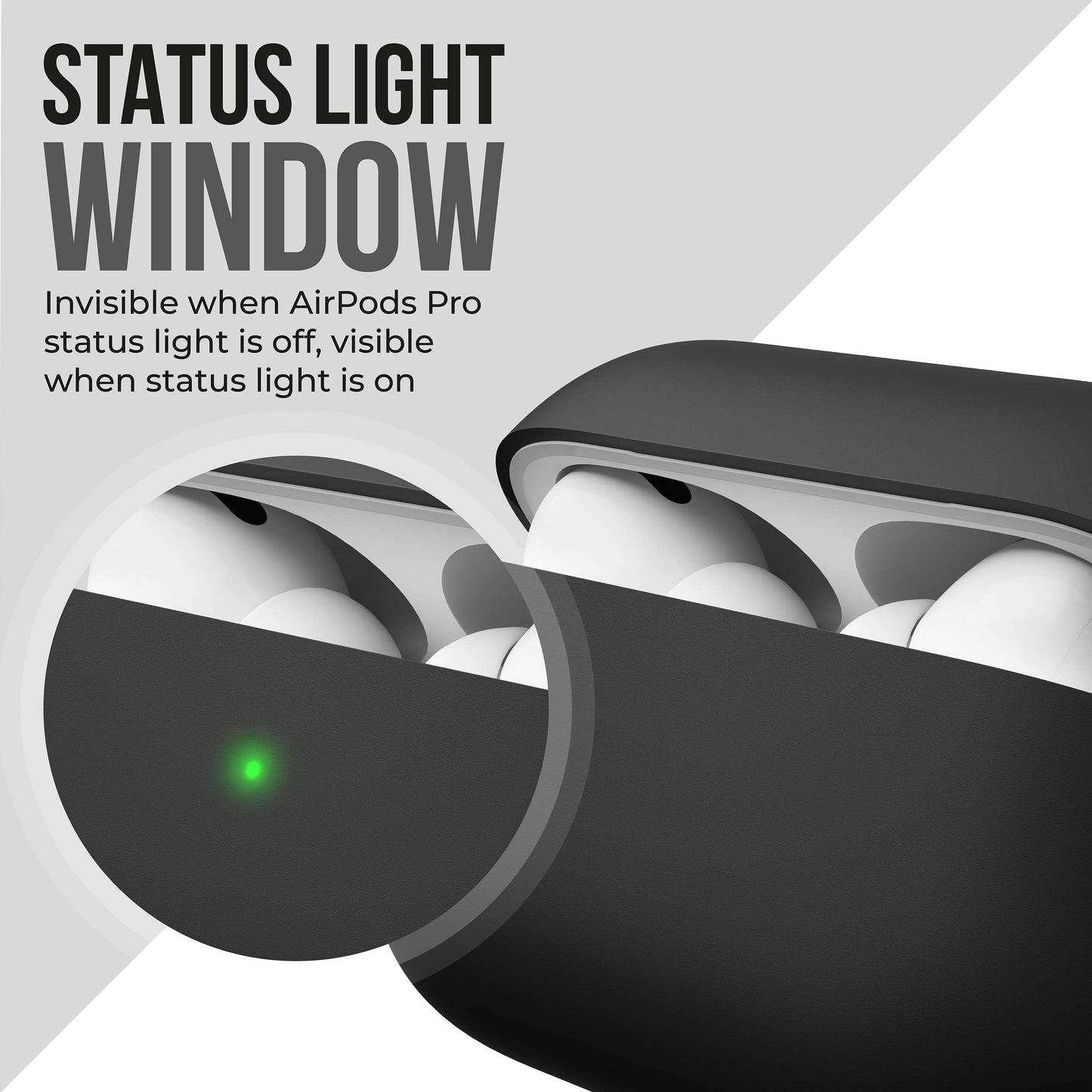Keybudz Hybrid Shell Series Compatible - AirPods Pro Case Cover