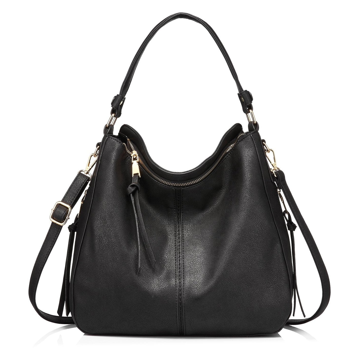 Handbags for Women Large Designer Ladies Hobo bag Bucket Purse Faux Leather