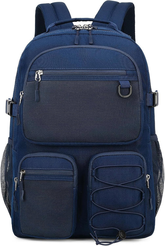 Daypack 15.6 inch Backpack Lohol Water Resistant with Mulitiple Pockets for School Travel Outdoor College, Laptop