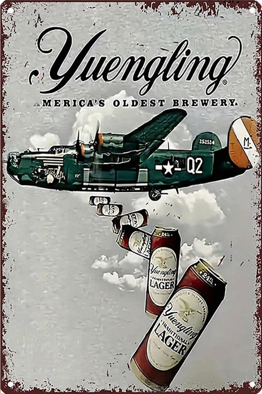 Vintage Bar Tin Sign,Retro Beer Metal Poster,Wine Wall Art,Man Cave Decor,Plaque for Pub Club,Garage,Basement,Apartment,Gifts 8×12 Inches