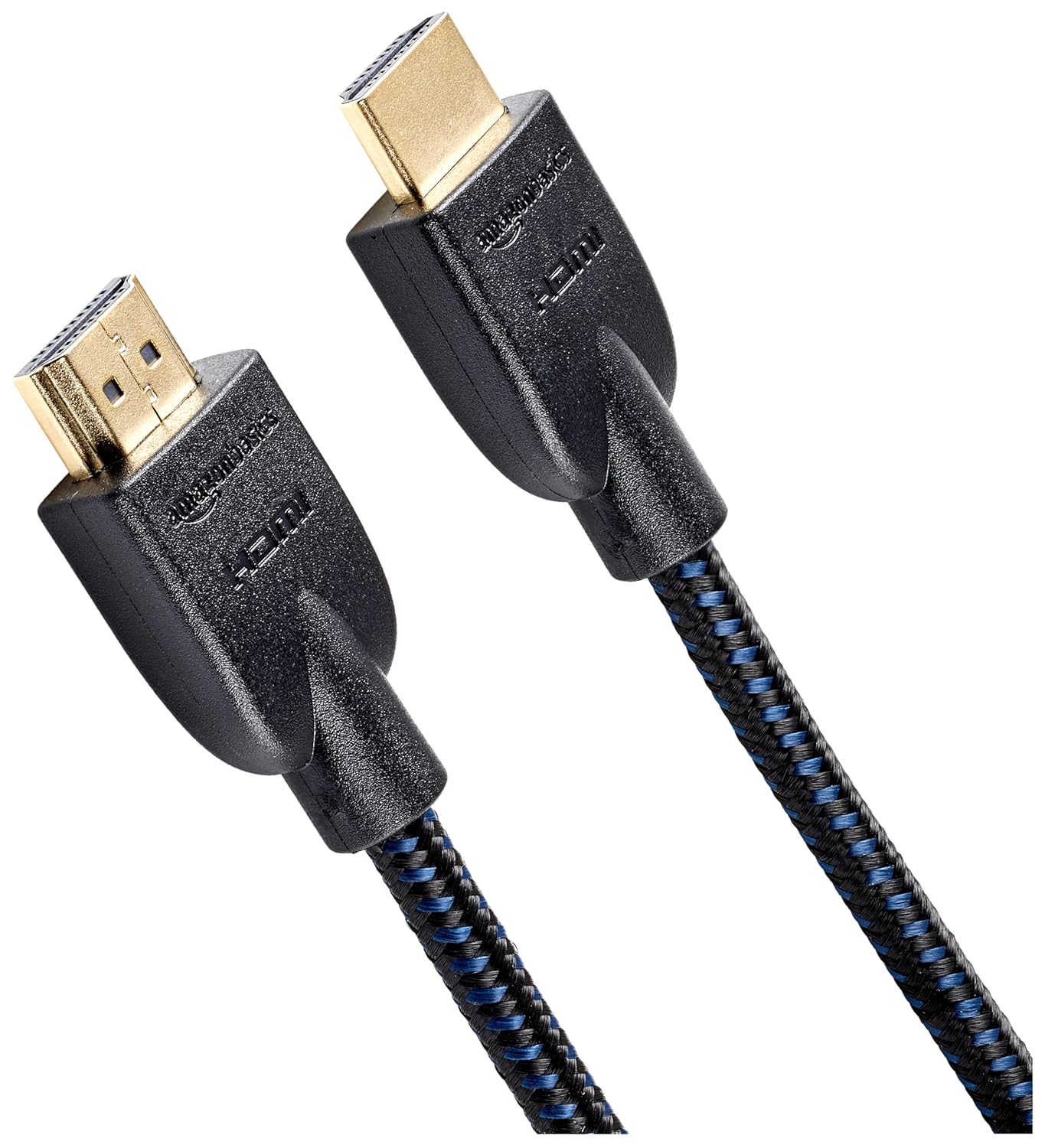 2.0 3ft, 4K@60Hz, 18Gbps, 2160p, 48 TV/PS5/Xbox/Roku/Blu-ray, Amazon Basics Nylon-Braided HDMI Cable, bit, Compatible