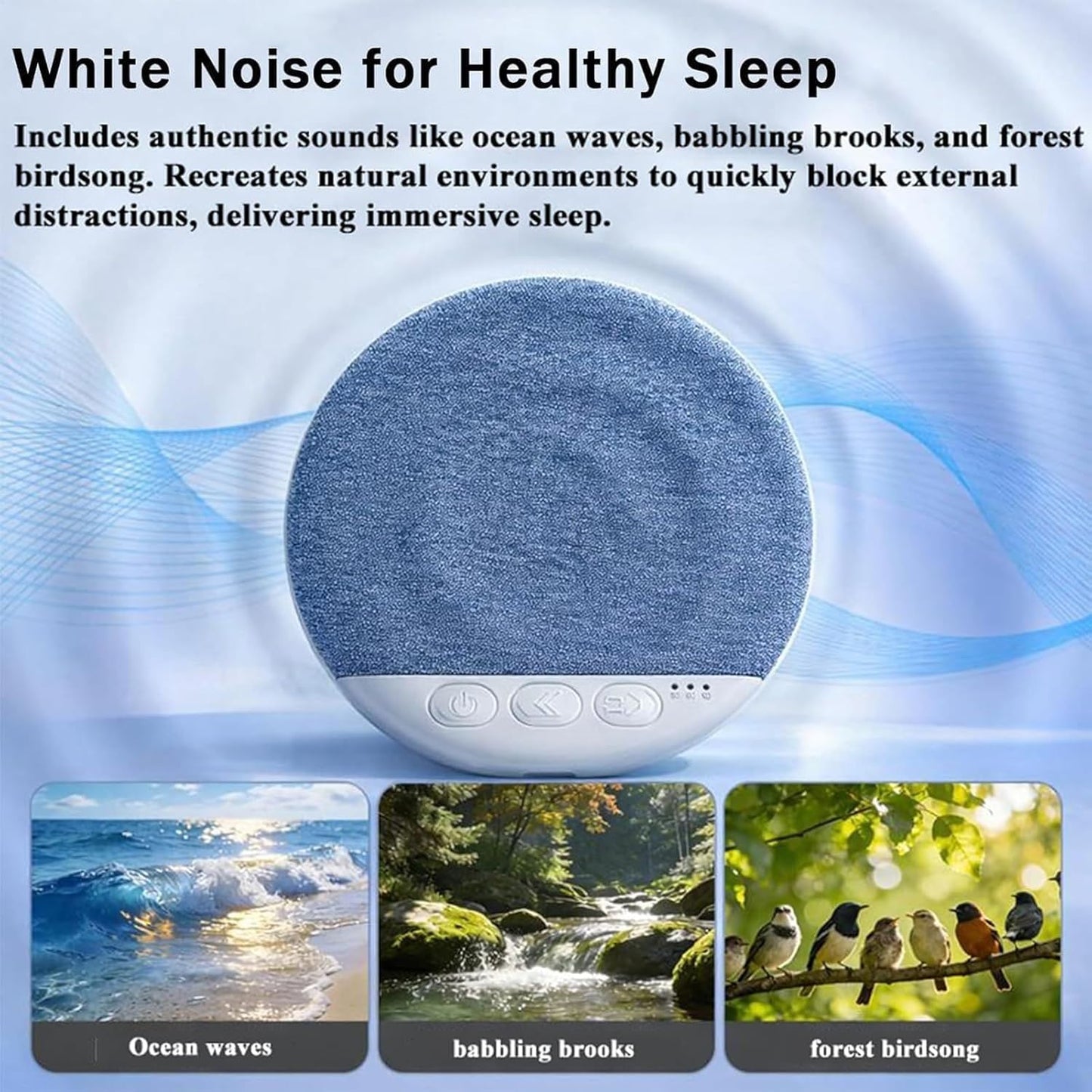 Generic Blue Tooth Pillow Speaker for Sleeping - Under Pillow Speakers, Bone Conduction Pillows Speaker with Soothing