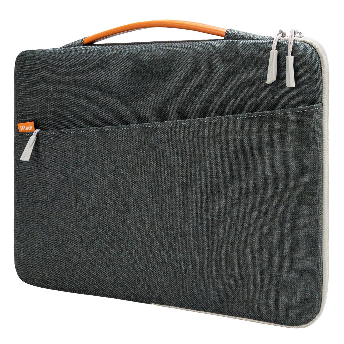 JETech Laptop Sleeve for MacBook Neo (A18 Pro), 13-14Inch MacBook Air/Pro (M1-M5, 2020-2026), Waterproof Bag with Portable Handle and Pocket, Compatible with 13-13.6 Inch Notebook (Dark Grey)